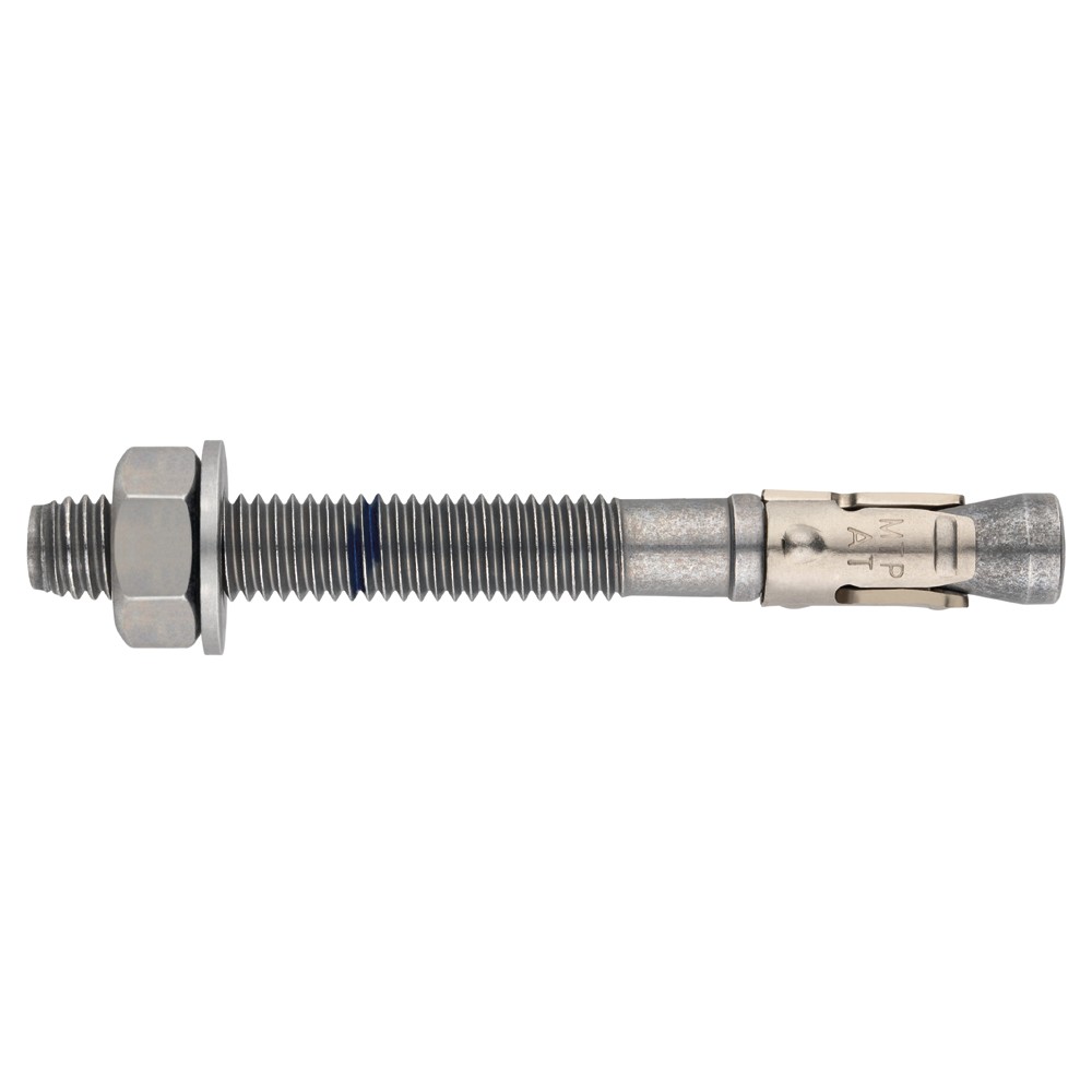 MTP-AT [CP] Anclaje macho para cargas altas en hormigón fisurado y no fisurado. Homologado ETE Opt.1. Eje ATLANTIS C4-M. Clip inoxidable
